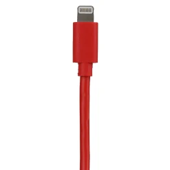 GoMovi Vivitar OD1010 USB A To Lightning Cable, 10', Red