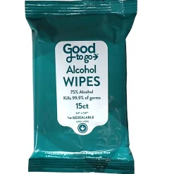 Good To Go Sanitizing Alcohol Wipes, 6