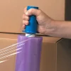 GoodWrappers® Stretch Film, Premium Puncture-Resistant Blown Film, 80 Gauge, 20" x 1000', Purple, Pack Of 4