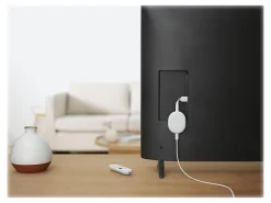 Google™ Chromecast Network Streaming Audio And Video Player, Wireless LAN