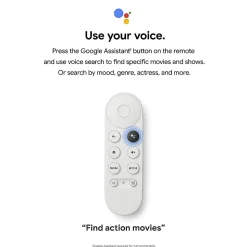 Google™ Chromecast Network Streaming Audio And Video Player, Wireless LAN