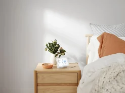 Google™ Nest Hub Display With Voice Search and Voice Command, 2nd Generation, Chalk
