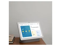 Google™ Nest Hub Max Smart Home Assistant With Voice Search and Voice Command, White