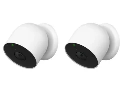 Google™ Nest Indoor/Outdoor Network Wireless Security Cameras, White, Pack Of 2