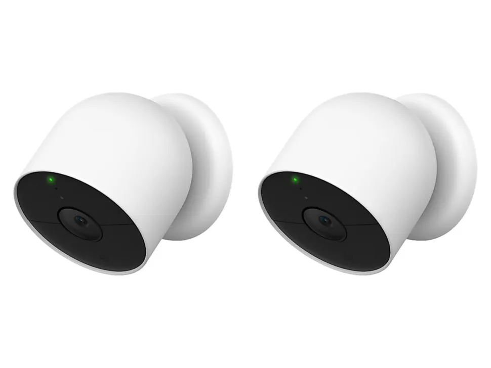 Google™ Nest Indoor/Outdoor Network Wireless Security Cameras, White, Pack Of 2