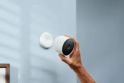 Google Nest 2 Megapixel Indoor/Outdoor HD Network Camera - Color - 20 ft Infrared Night Vision - H.264 - GA01317US
