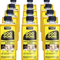 Goo Gone Gum/Glue Remover - Liquid - 8 fl oz (0.3 quart) - Citrus Scent - 12 / Carton - Orange