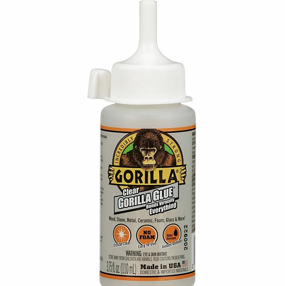 Gorilla Clear Gorilla Glue - 3.75 fl oz - Clear - 1 Each