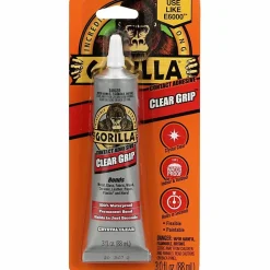 Gorilla Clear Grip Contact Adhesive - 3 fl oz - Clear - 1 Each