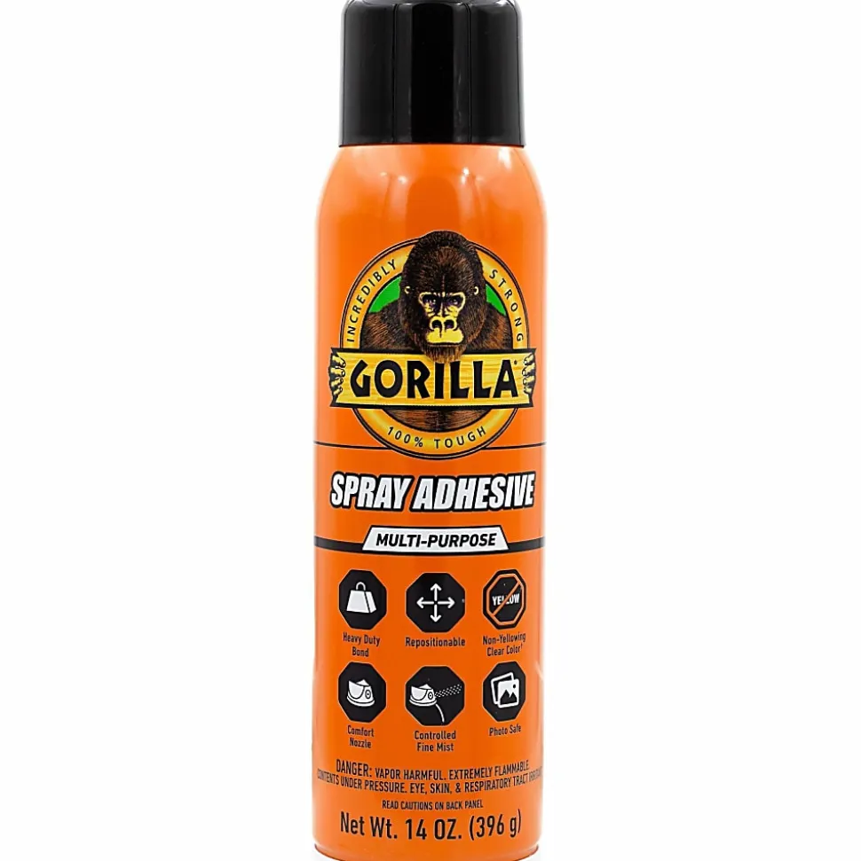 Gorilla Glue Gorilla Spray Adhesive, 14 Oz, Clear