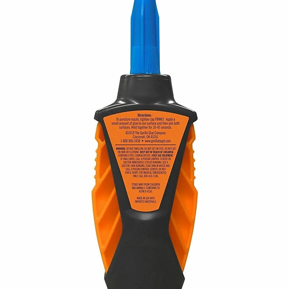 Gorilla Micro Precise Super Glue - 0.19 oz - Clear - 1 Each