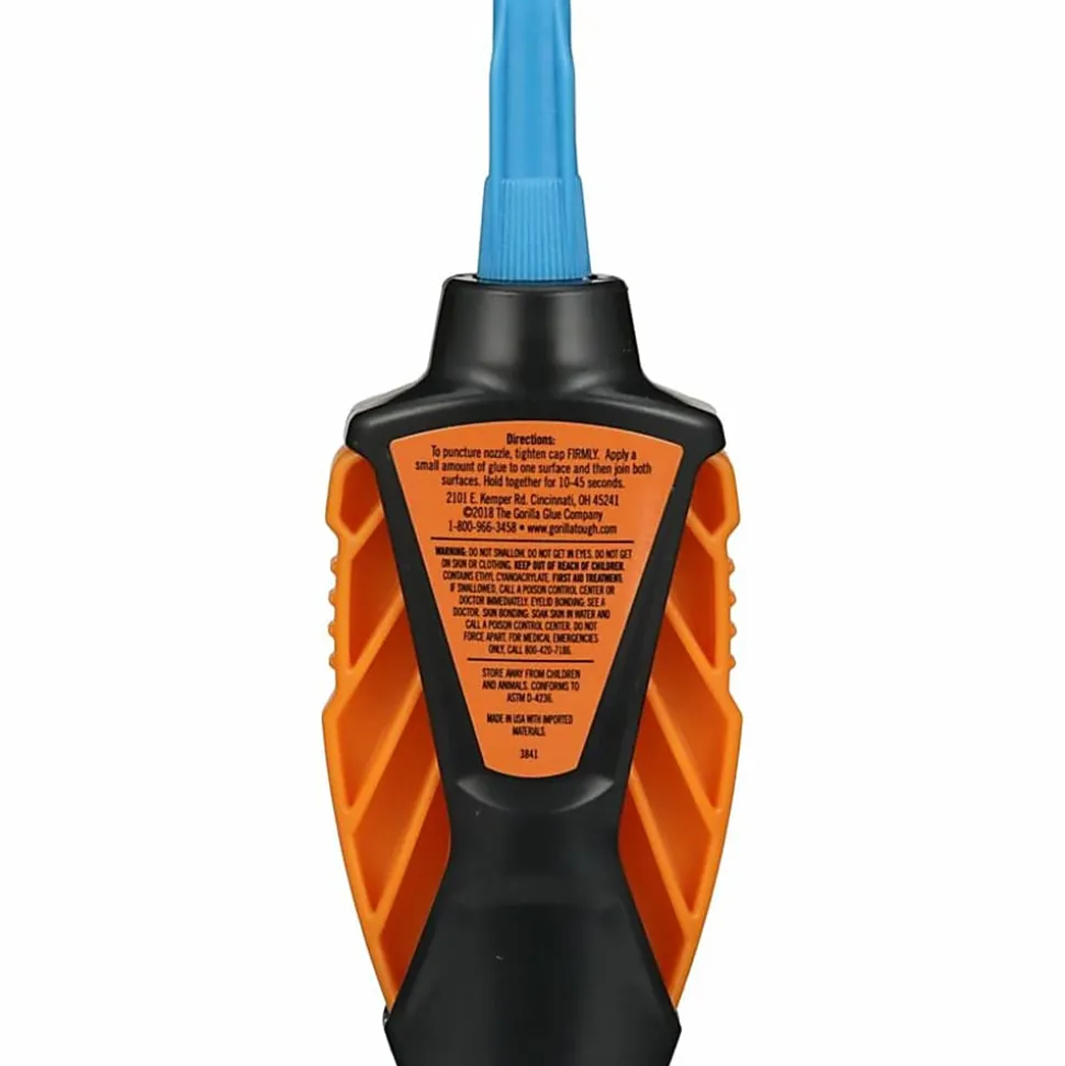 Gorilla Micro Precise Super Glue - 0.19 oz - Clear - 1 Each