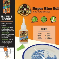 Gorilla™ Super Glue Gel, 0.53 Oz
