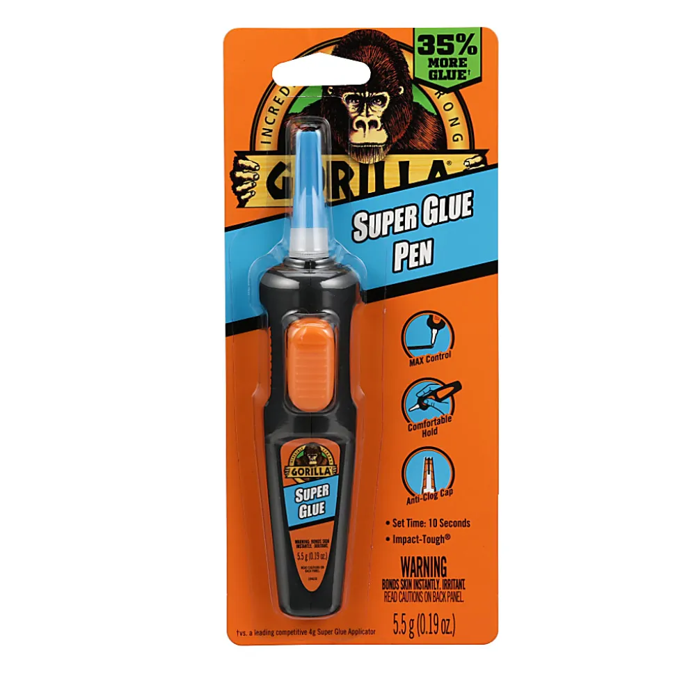 Gorilla Super Glue Pen, 5.5g