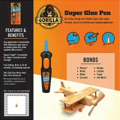 Gorilla Super Glue Pen, 5.5g