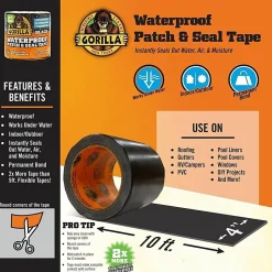 Gorilla Waterproof Patch & Seal Tape, 4612502