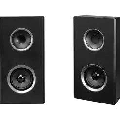 GPX HC425B 2-Channel Stereo Home Music System With AM/FM Radio, 9-1/2”H x 7-1/8”W x 5-15/16”D