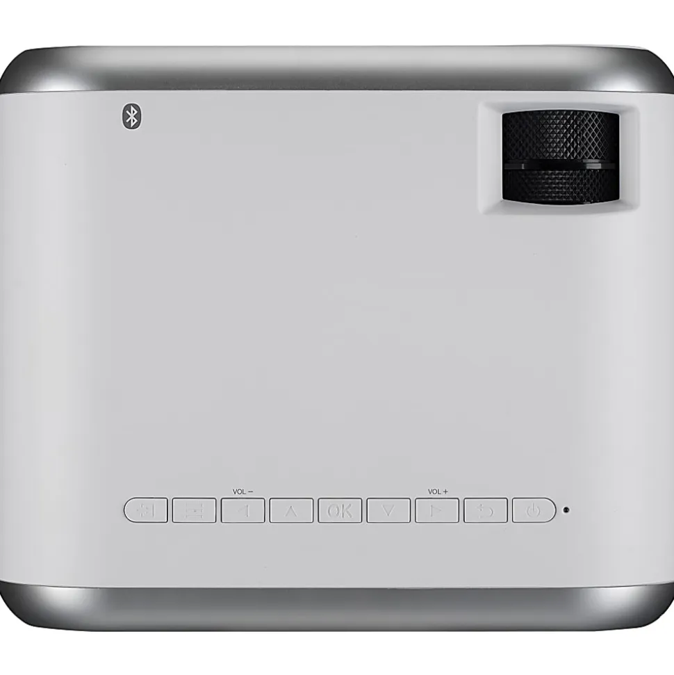 GPX The Max 1080p Projector With Bluetooth Transmitter, PJ712W