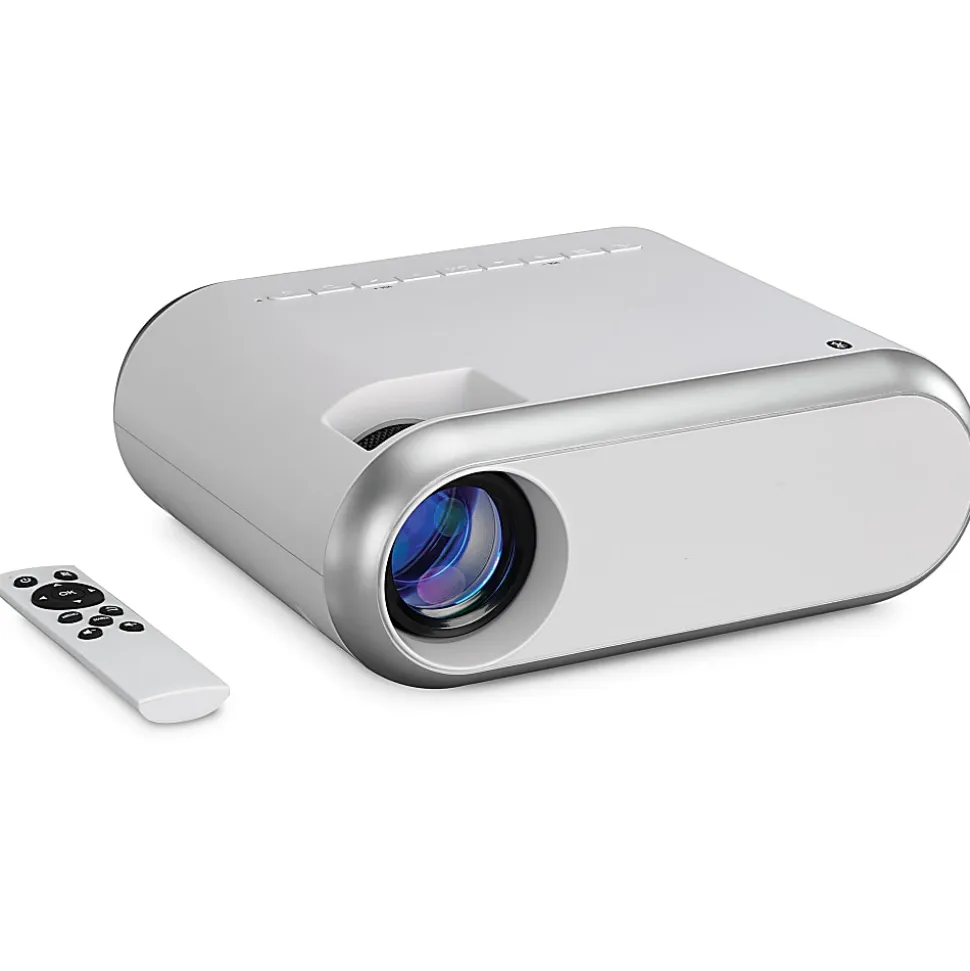 GPX The Max 1080p Projector With Bluetooth Transmitter, PJ712W