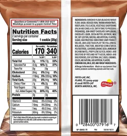 Grandma's Big Chocolate Chip Cookies, Pack Of 2, Box Of 60 Packs