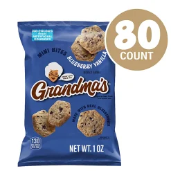 Grandma's® Blueberry Vanilla Mini Bites, 1 Oz, Total Qty 80