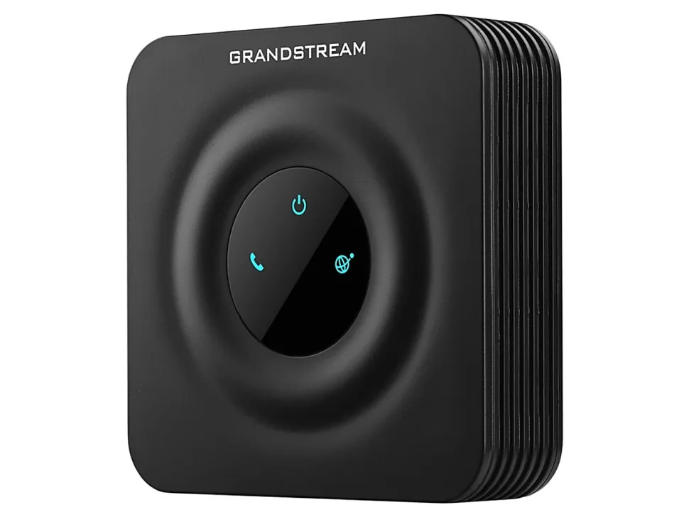Grandstream 1-Port FXS Analog Telephone Adapter, Black, GS-HT801