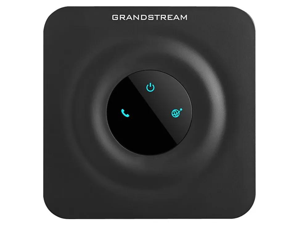 Grandstream 1-Port FXS Analog Telephone Adapter, Black, GS-HT801