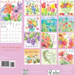 2026 Graphique Inspirational Monthly Mini Wall Calendar, 7