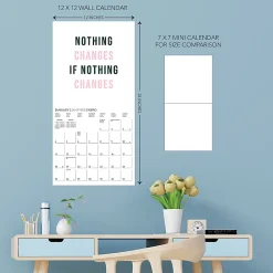 2026 Graphique Inspirational Monthly Wall Calendar, Girl Boss, 12" x 12", January To December, CY85526