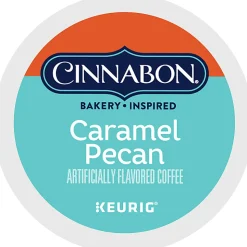Green Mountain Coffee® Cinnabon Caramel Pecan K-Cup® Pods, Light Roast, Box Of 24 Pods