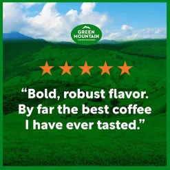 Green Mountain Coffee® Dark Magic Extra-Bold Coffee K-Cup® Pods, Dark Roast, Classic, Box Of 48 Pods