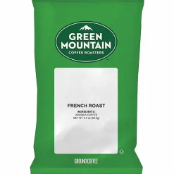 Green Mountain Coffee® Ground Coffee, French Roast, 2.2 Oz Per Bag, Carton Of 50 Bags