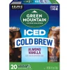 Green Mountain Coffee Iced Cold Brew Coffee Keurig K-Cup Pods, Single Serve, Almond Vanilla, Pack Of 20 Pods