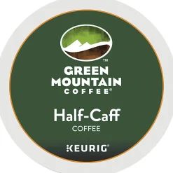 Green Mountain Coffee® K-Cups, Medium Roast, Half-Caffeinated, Carton Of 24 K-Cups
