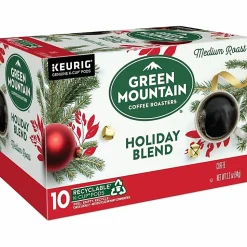 Green Mountain Coffee Roasters Holiday Blend Single-Serve K-Cup Pods, Medium Roast, Pack Of 10 Pods