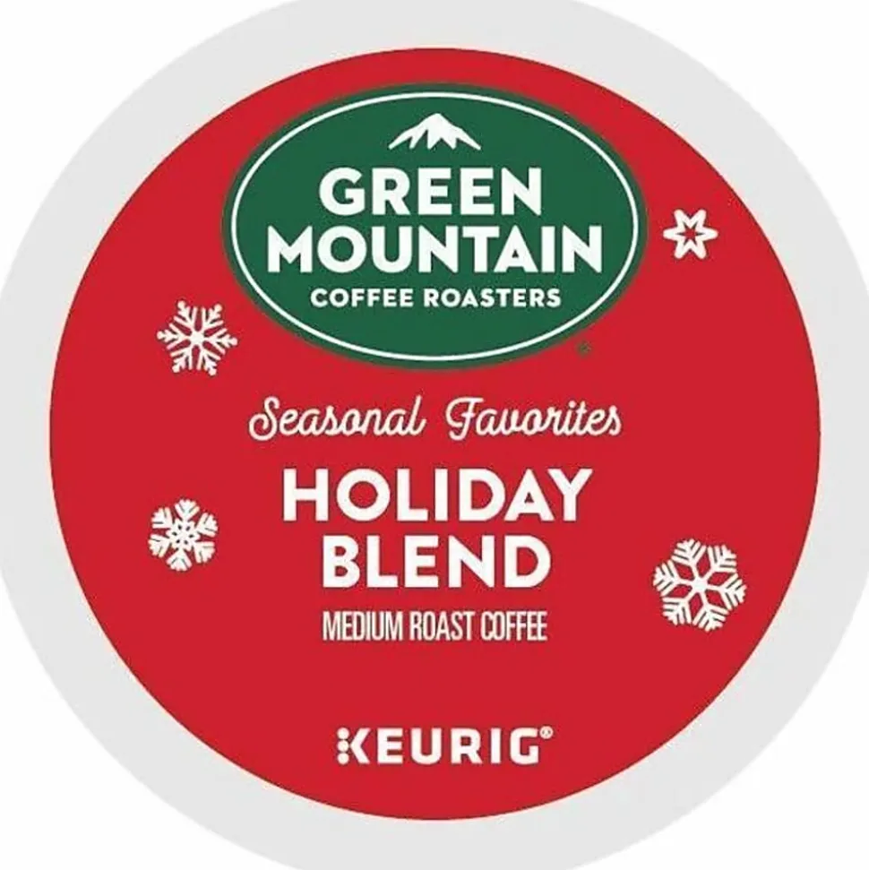 Green Mountain Coffee Roasters Holiday Blend Single-Serve K-Cup Pods, Medium Roast, Pack Of 10 Pods