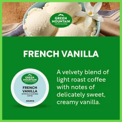 Green Mountain Coffee Roasters® Single-Serve Coffee K-Cup® Pods, French Vanilla, 24 Count