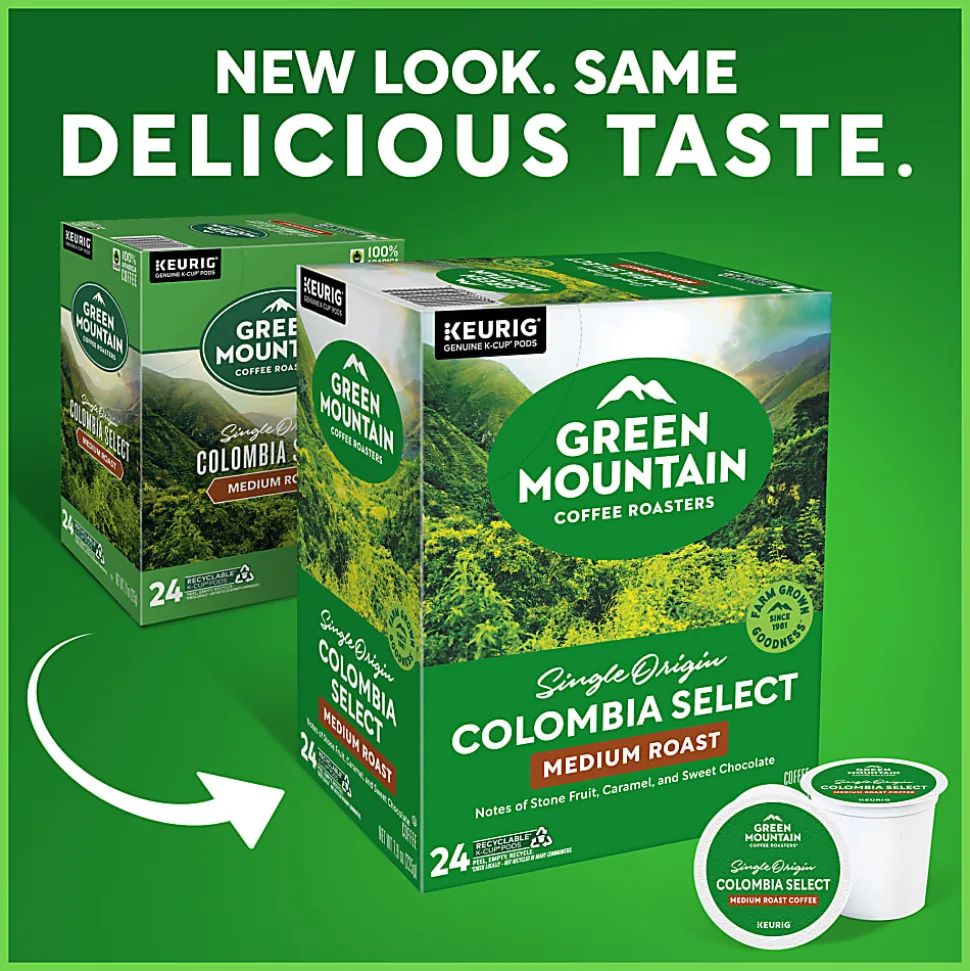 Green Mountain Coffee Roasters® Single-Serve Coffee K-Cup® Pods, Decaffeinated, Breakfast Blend, Carton Of 24