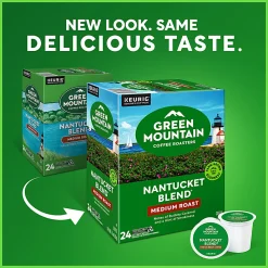 Green Mountain Coffee Roasters® Single-Serve Coffee K-Cup® Pods, Nantucket Blend®, Carton Of 24