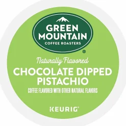 Green Mountain Coffee Roasters® Chocolate Dipped Pistachio Flavored Coffee, Single Serve K-Cup Pods, 24 Count