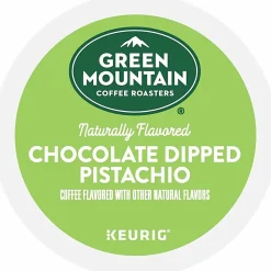 Green Mountain Coffee Roasters® Chocolate Dipped Pistachio Flavored Coffee, Single Serve K-Cup Pods, 24 Count