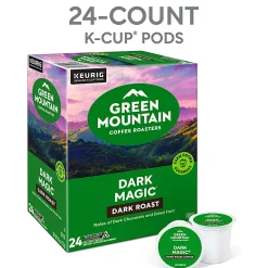 Green Mountain Coffee Roasters® Single-Serve Coffee K-Cup® Pods, Dark Magic Extra-Bold, Carton Of 24