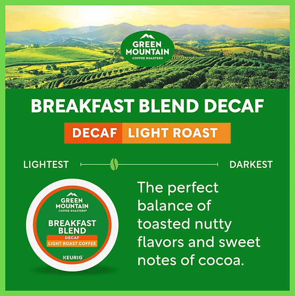 Green Mountain Coffee Roasters Nantucket Blend Keurig Single-Serve K-Cup Pods, Medium Roast, 96 Count, 4 Boxes of 24