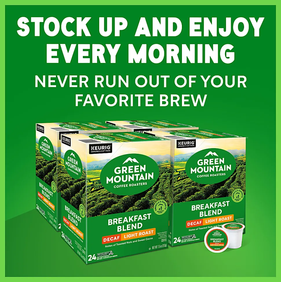 Green Mountain Coffee Roasters Nantucket Blend Keurig Single-Serve K-Cup Pods, Medium Roast, 96 Count, 4 Boxes of 24