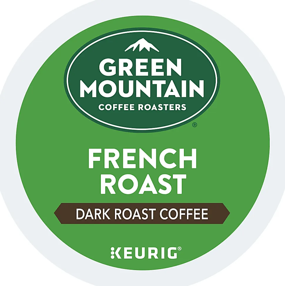 Green Mountain Coffee Roasters French Roast Keurig K-Cup Pods, Dark Roast Coffee, 96 Count (4 Packs of 24)