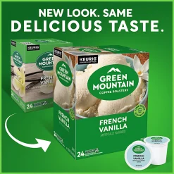 Green Mountain Coffee Roasters® Single-Serve Coffee K-Cup®, French Vanilla, 96 Count (4 Packs of 24)