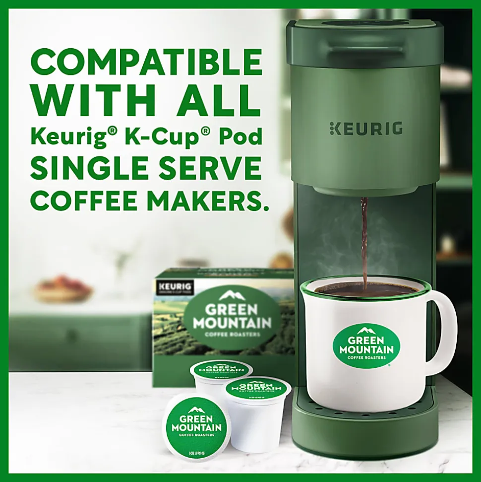 Green Mountain Coffee Roasters Dark Magic Decaf Keurig Single-Serve K-Cup Pods, Dark Roast, 24 Pods Per Pack, Case Of 4 Packs