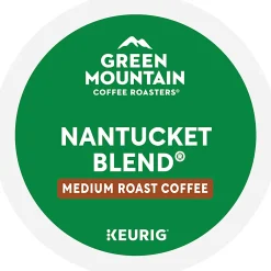 Green Mountain Coffee Roasters Nantucket Blend Keurig Single-Serve K-Cup Pods, Medium Roast Coffee, Box of 48 Pods