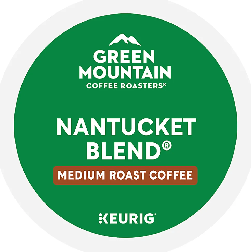 Green Mountain Coffee Roasters Nantucket Blend Keurig Single-Serve K-Cup Pods, Medium Roast Coffee, Box of 48 Pods