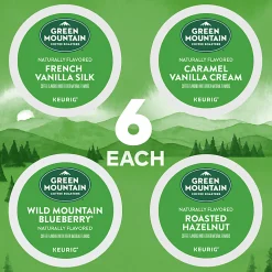 Green Mountain Coffee Roasters® Single-Serve Coffee K-Cup® Pods, Flavored Variety Pack, Carton Of 24